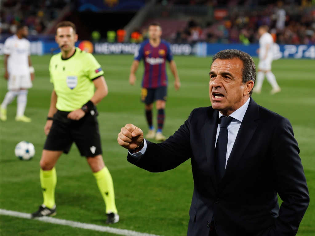 拉波尔塔怒斥:裁判判罚导致无缘欧冠决赛 拉波尔塔怒斥:裁判判罚导致无缘欧冠决赛